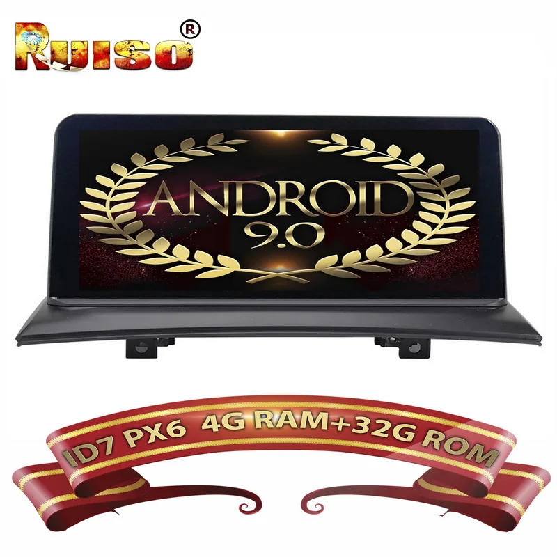 ID7 Android 9 0 для BMW X3 E83 2004 2005 2006 2007 2008 2009 автомобильный DVD плеер gps аудио стерео 10 25