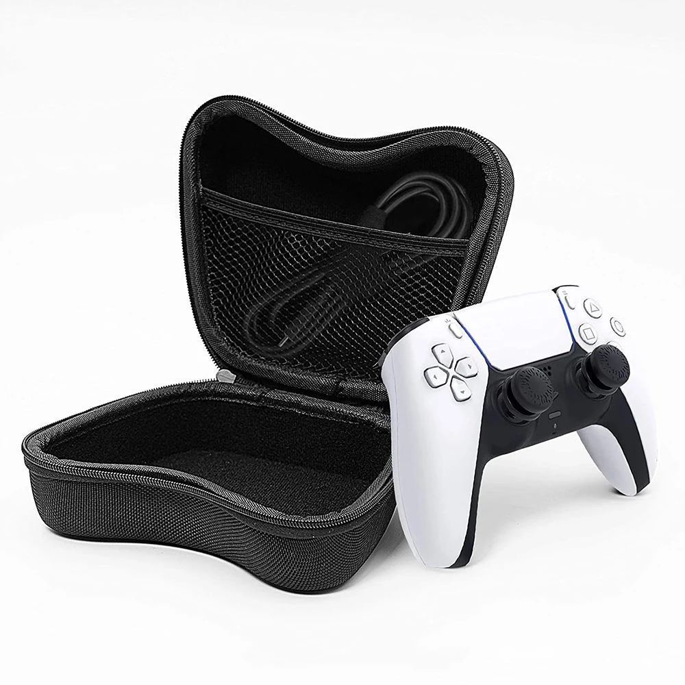 

PS5 Gamepad Hard EVA Carrying Case Shockproof Cover Handbag Storage Bag for Sony Playstation 5 Dual Sense PS4 Game Controller