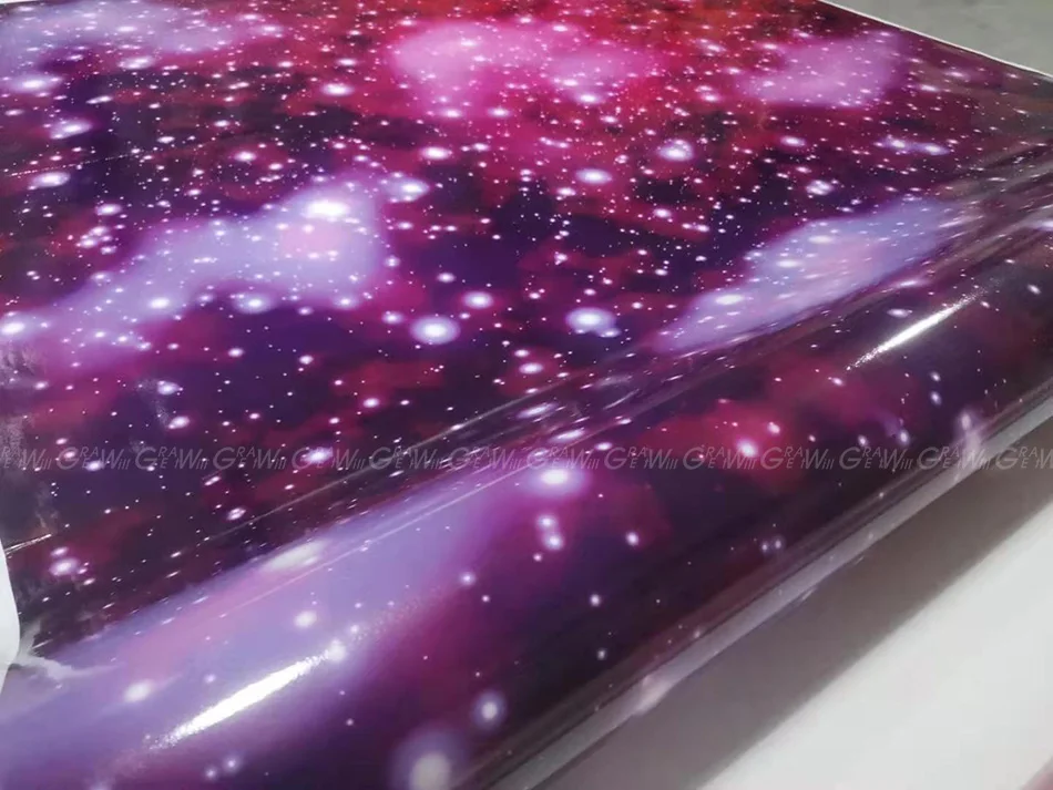 Galaxy виниловая пленка наклейка бомба звездное небо виниловая пленка для отделки автомобиля Наклейка Бомба наклейка с воздухом 1,52X30 м/рулон 5x98ft