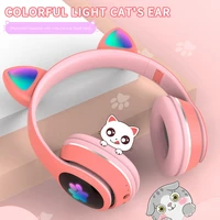 rgb cat ear blue tooths 5 0 headphones noise cancelling adults kids girl headset support tf card fm radio with mic gift %d0%bd%d0%b0%d1%83%d1%88%d0%bd%d0%b8%d0%ba%d0%b8