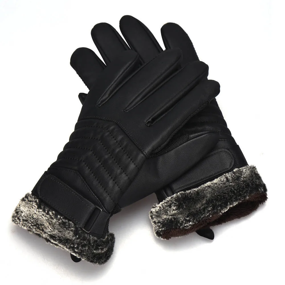 Winter Use Explosion Models Outdoor Keep Warmer Golf Bike Sports In Touch-Screen Black Color Gloves Climbing Ski 19Oct28 | Аксессуары