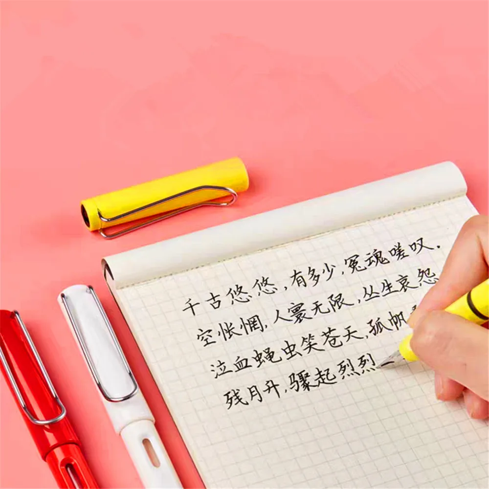 Высокое качество 555 цветов студент школа офис F и EF перо перьевая ручка новый