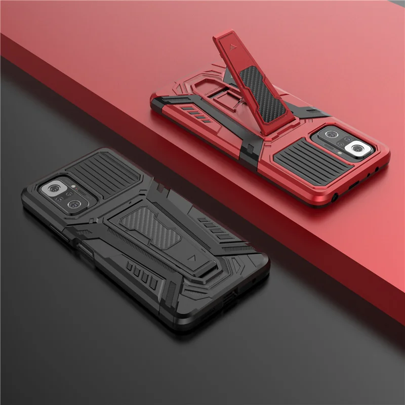 Case For Xiaomi Redmi Note 10 Pro Cover For Redmi Note 10 Pro Capas Stander Kickstand Holder Cover For Redmi Note 10 Pro Fundas