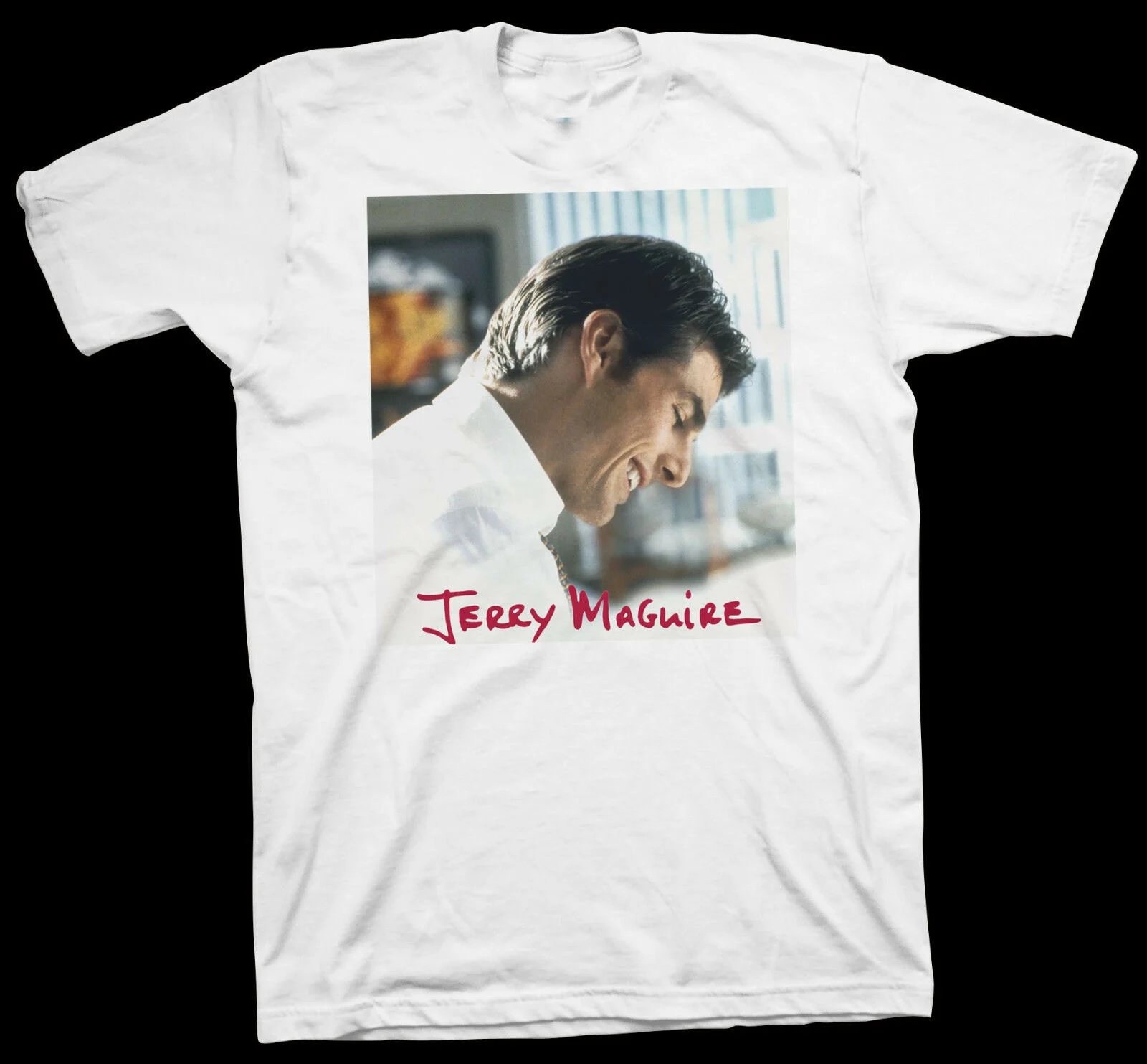Лето 2019 г. Jerry Maguire футболка том круиз Rene Zellweg голливудский фильм кино Xxxtentacion Harajuku