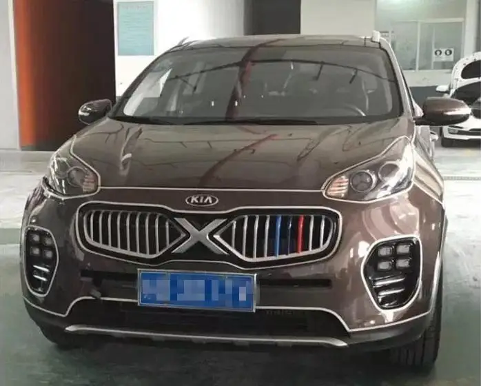 Высокое качество автомобиля ABS сетка решетка отделка гоночные Решетки Подходит