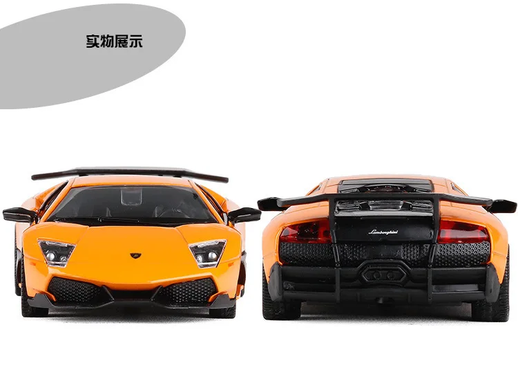 Масштаб 1:36 Murcielago LP670-4 модель спортивного литья под давлением из сплава игрушки для детей Подарки для детей Коллекция игрушек Hot-Whee