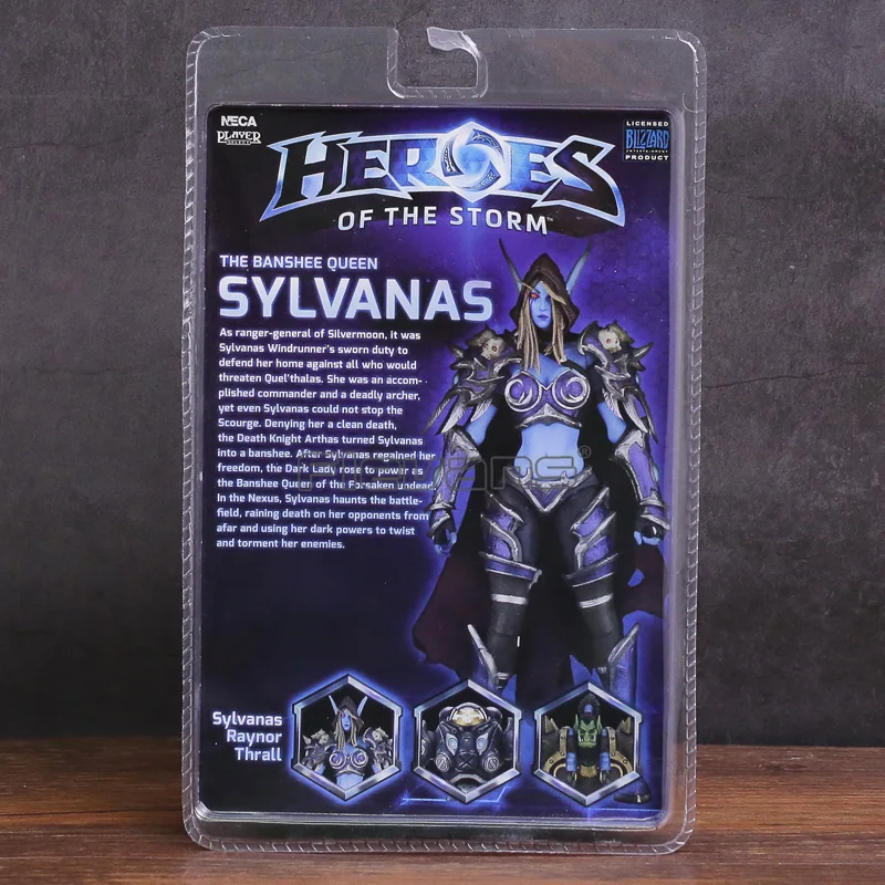 NECA &quotHeroes Of The Storm&quot баньши Queen Сильвана ПВХ движущаяся фигурка Коллекционная