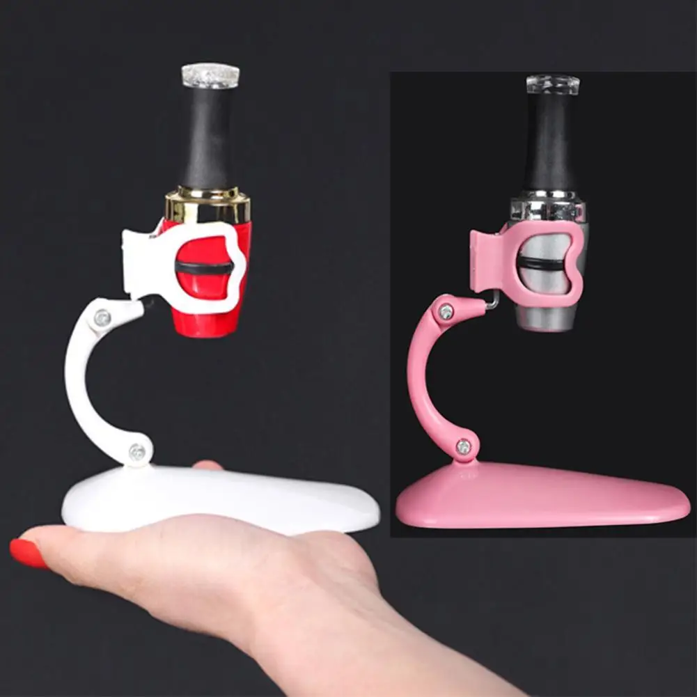 Регулируемый ручной держатель для лака ногтей подставка дисплея акриловый