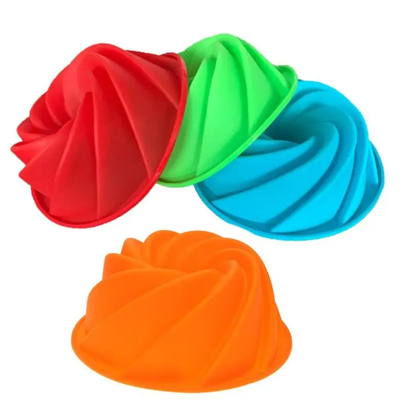 Маленькая силиконовая спиральная форма для торта шоколада | Дом и сад