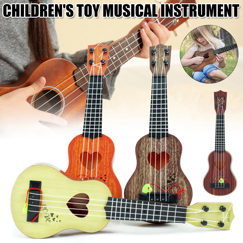 

Классическое укулеле для начинающих, гитара, обучающий музыкальный инструмент, игрушка для детей, раннее образование EDF88