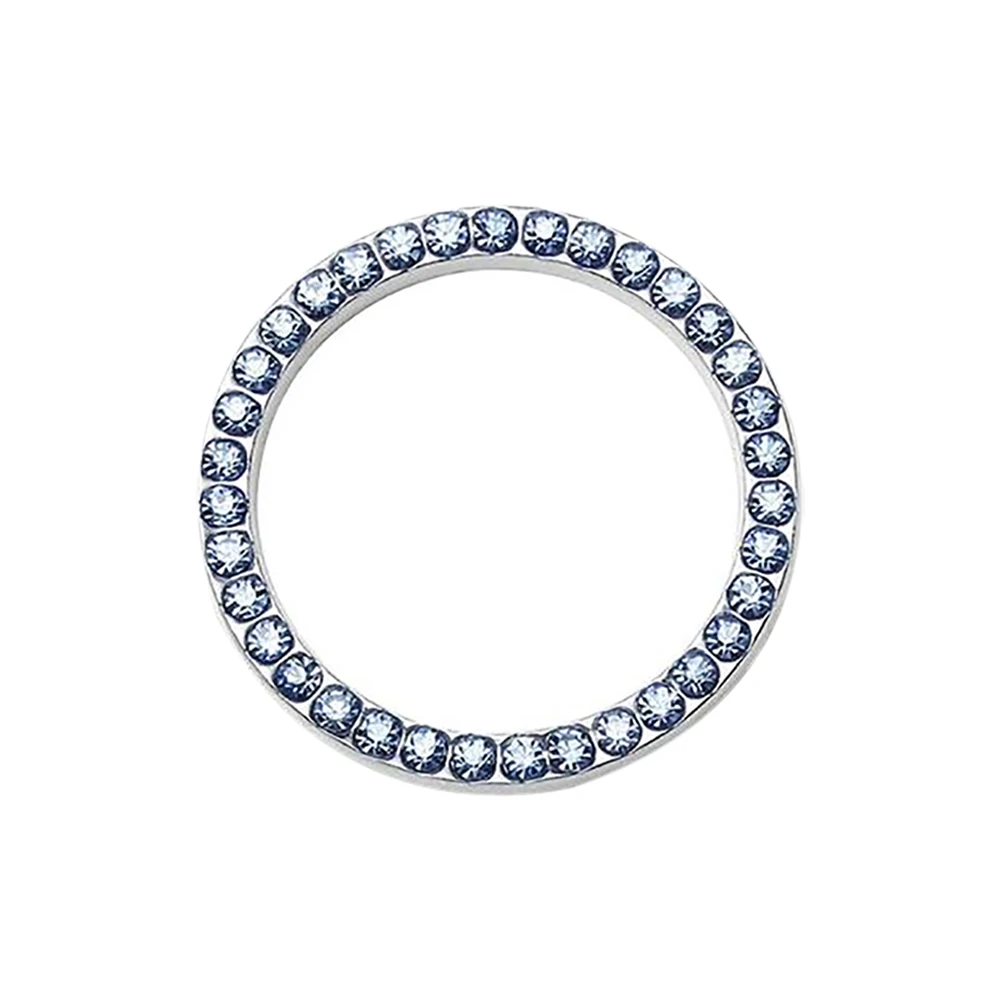 One-click Start Button Decoration Ring Hand-set Diamond Crystal Drill Ignition Circle Sticker Car Interior Accessories | Автомобили и