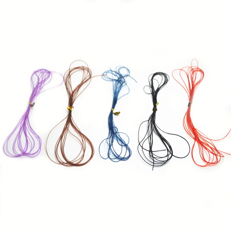 5 пакетов в упаковке растягивающиеся круглые ленты рубчик для вязания мушек