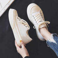 womens shoes 2020 new fashion casual retro classic style woman shoes solid wild flats canvas shoes breathable sneakers female