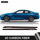 M характеристики для BMW 6 серии F06 F12 F13 M6 G32 E63 E64 Coupe 640 650 наклейки на дверь автомобиля боковые полосы юбка углеродное волокно наклейка