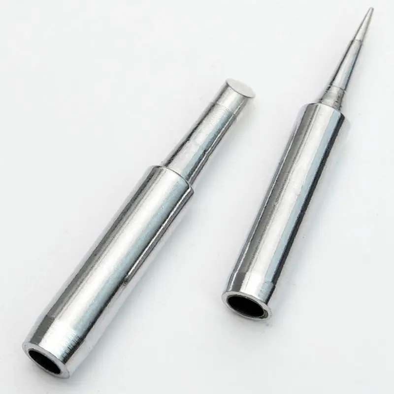 

11PC/Lot 900M-T Soldering Iron Tips Welding Tip 900M-T-I/B/K/1.2D/1.6D/2.4D/3.2D/2C/3C/4C Heating elements Soldering Tips