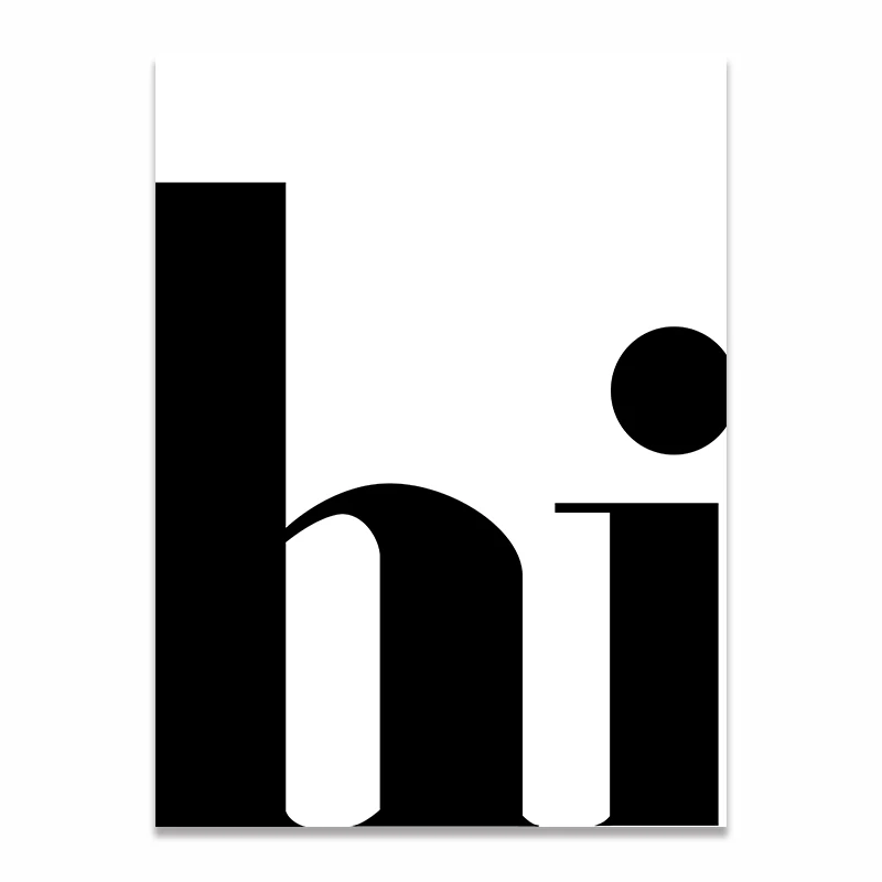D NHDARC Печать на холсте Модные Ретро плакаты и принты живопись абстрактный портрет художественная стена с цитатой картина для домашнего декора - Цвет: D
