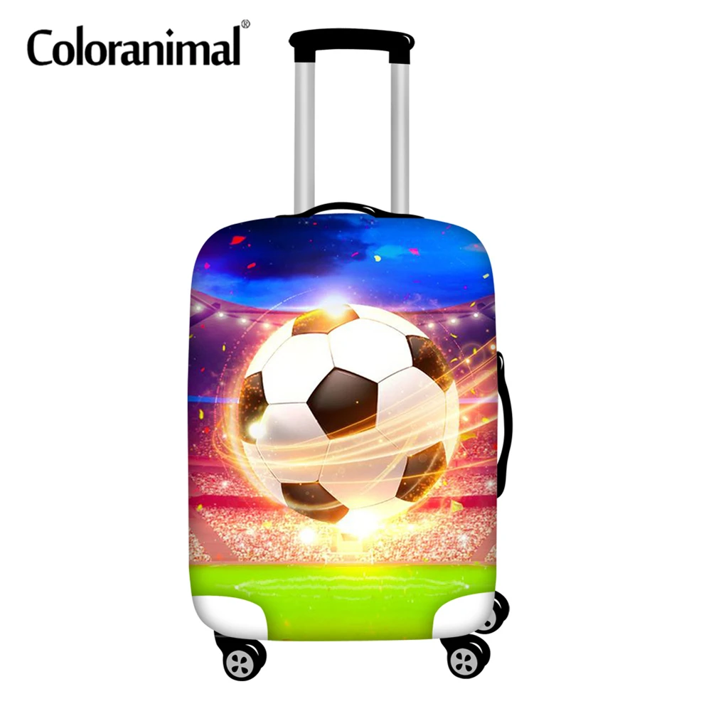 Чехол для багажа Coloranimal большой эластичный водонепроницаемый дорожный защитный