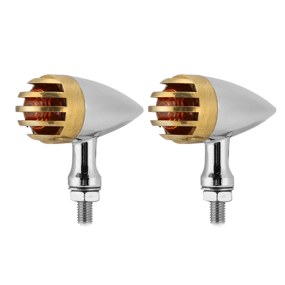 

Motorcycle Turn Signal Light Lamp Motorcycle Retro Bullet Turn Signal Indicator Light For Yamaha Honda Benelli Kawasaki Ducati