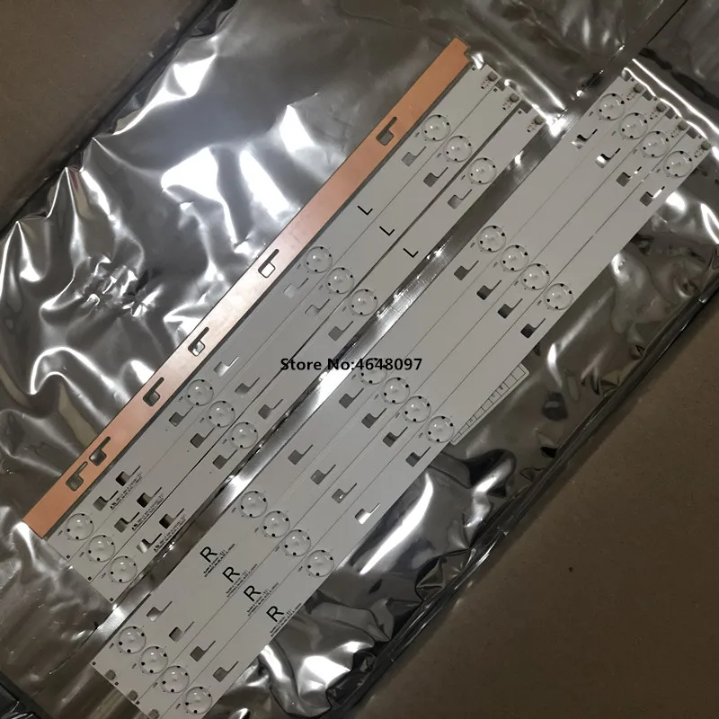1set=8pcs led backlight strip for SONY 49inch KD-49X8000C SVY490A23_Rev00_5LED-L_150223 SVY490A23_Rev00_5LED-R_150223 | Лампы и