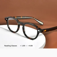 johnny depp reading glasses man woman vintage acetate frame presbyopic eyeglasses brand design computer goggles 1 0 2 0 4 0