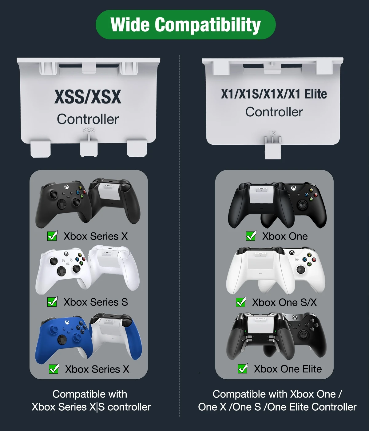 Зарядное устройство для аккумуляторов 1200 мА ч геймпадов Xbox One S X Elite | Электроника