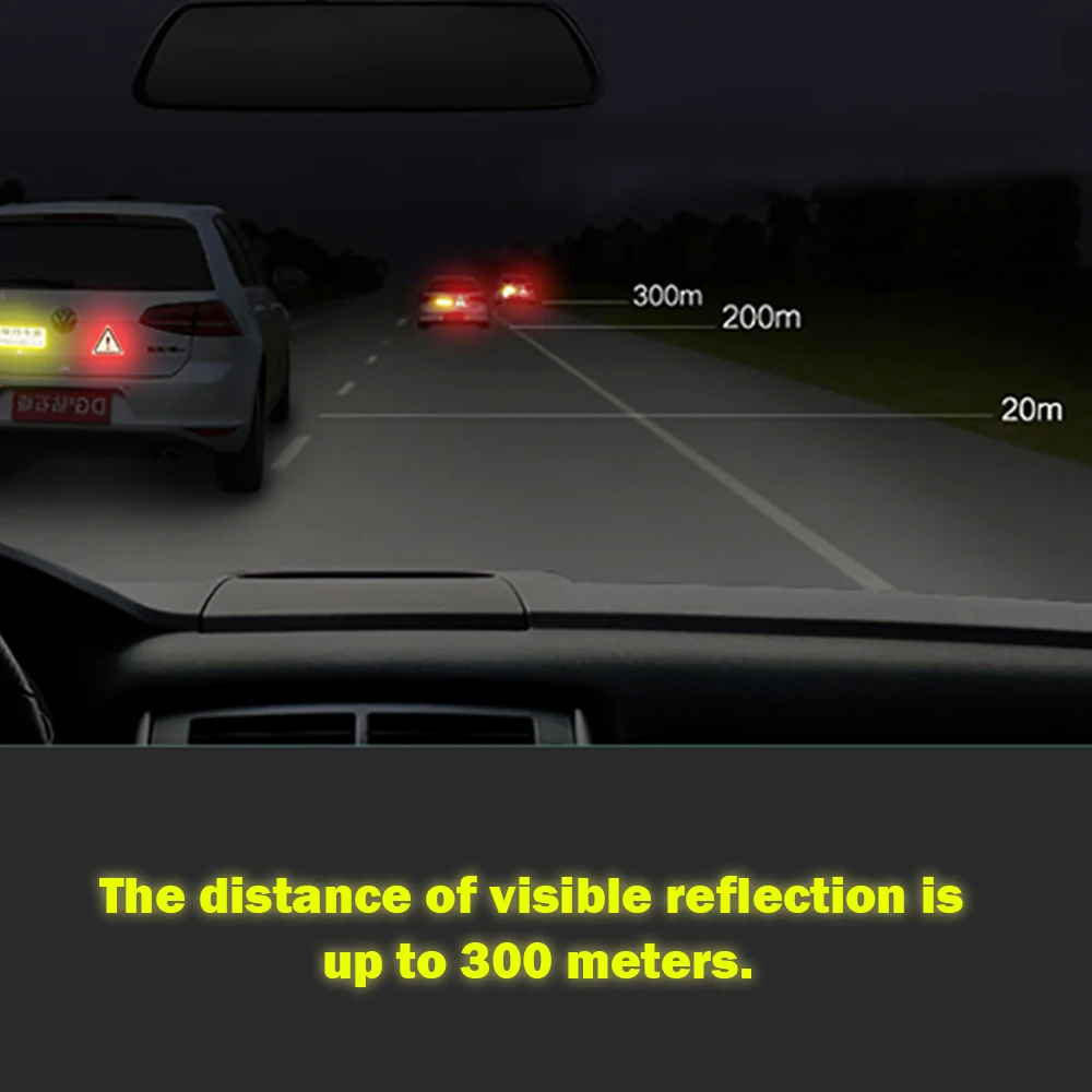 Универсальные отражательные наклейки для автомобилей декоративная наклейка