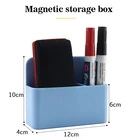 Магнитный органайзер для коробка для хранения канцтоваров на холодильник, Настольный органайзер для канцелярских принадлежностей, маркеров, мелов