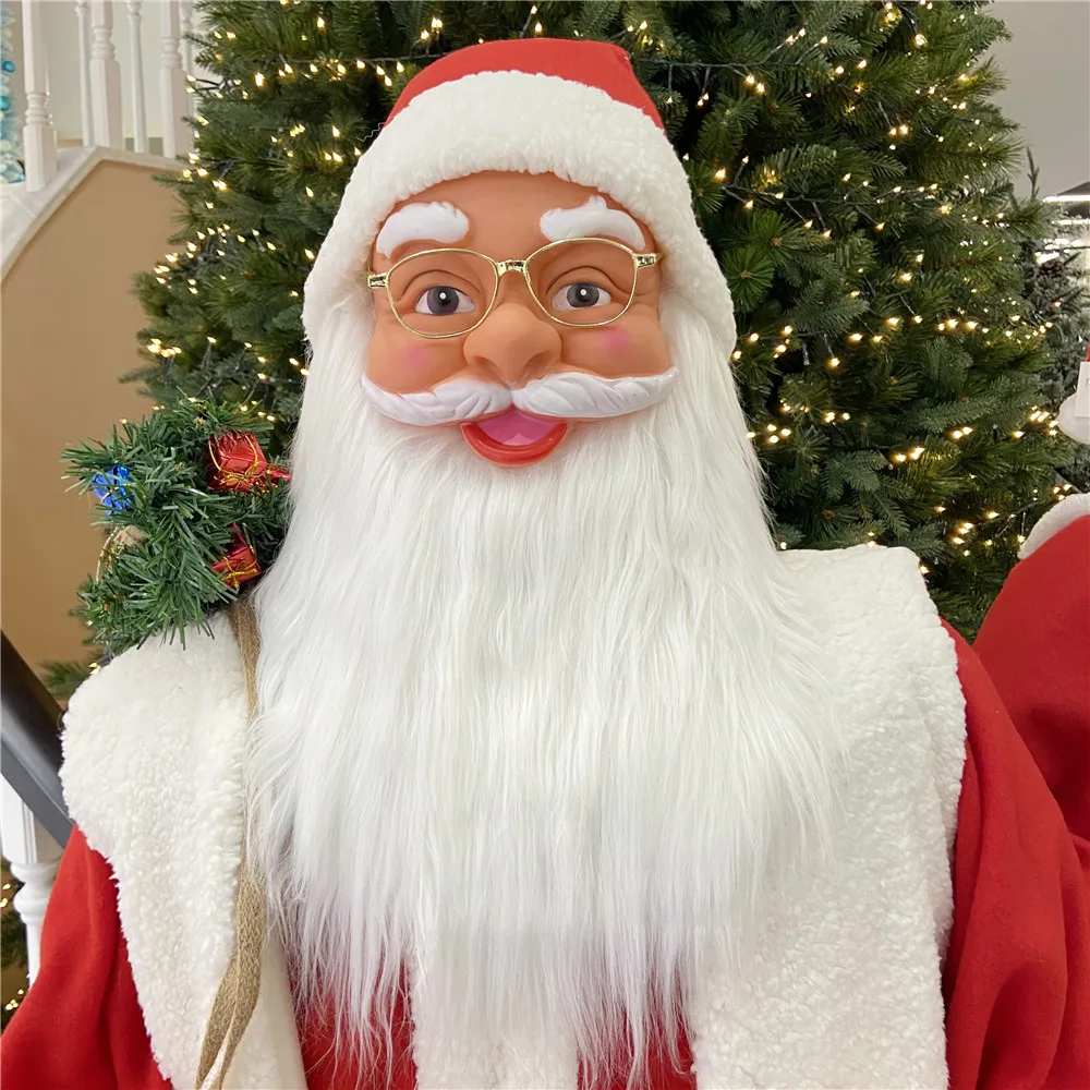 Рождественские украшения для отеля торгового центра 1 8 м Санта-Клаус