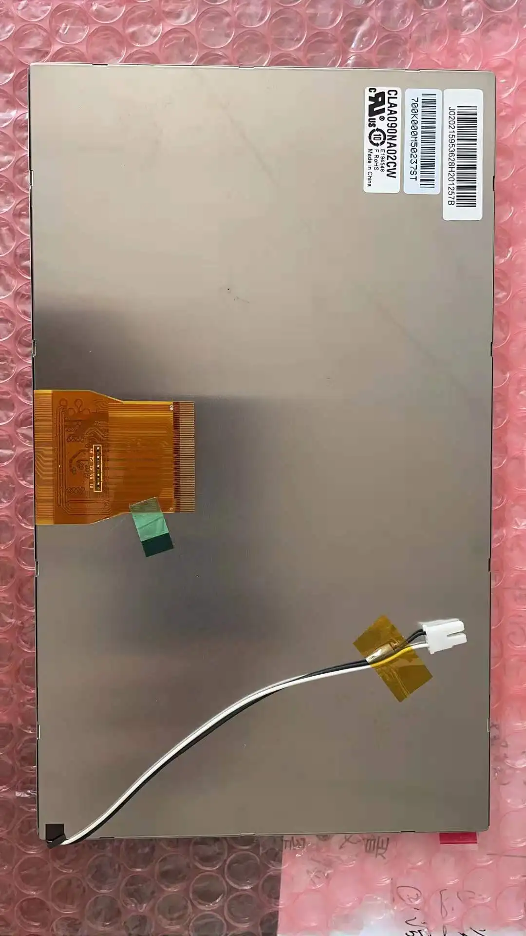 9-дюймовый HD ЖК-экран CLAA090NA02CW CLAA090NA02 CW 60pins 1024(RGB)x600 для промышленного оборудования