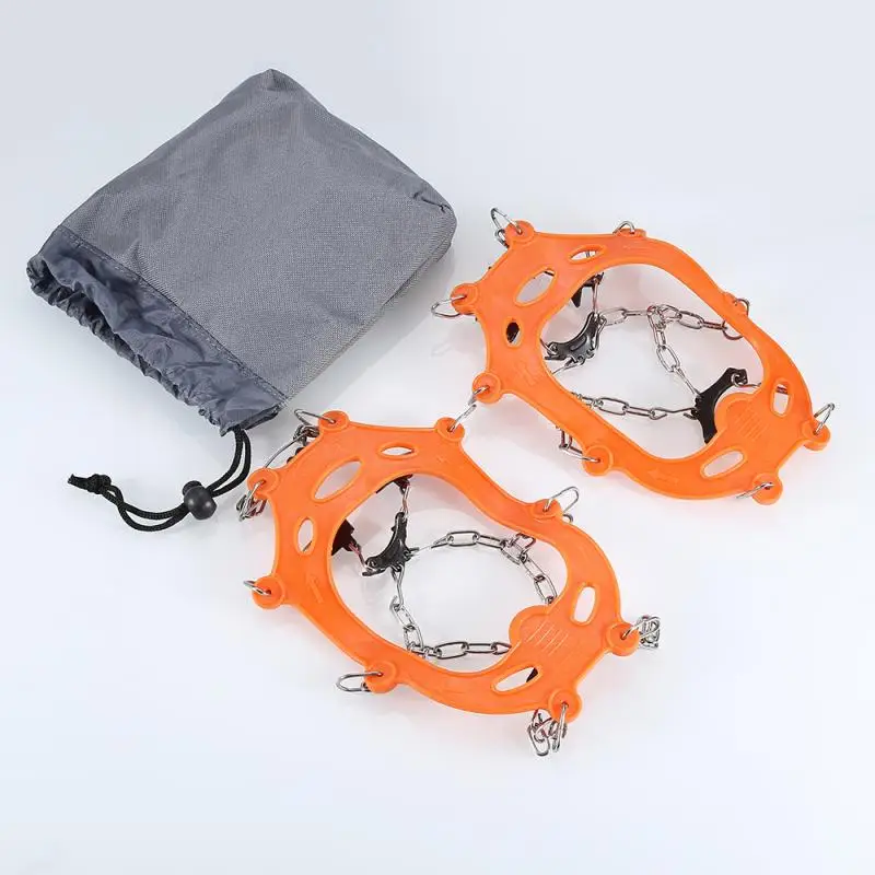 

Claw Traction Ice Claw Non-slip Outdoor Boots Snow Walking Climbing Shoe Tire Jaw Cover Trims With Claws Boots Cover Crampons