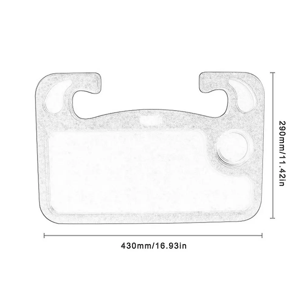 

Portable Car Laptop Computer Desk Mount Stand Steering Wheel Eat Work Drink Food Coffee Goods Tray Board Dining Table Holder