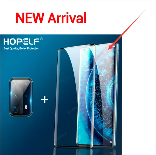 Закаленное стекло с закругленными краями для Huawei P30 Pro Nova 4e Lite Mate 20 защиты