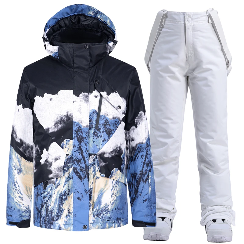 Куртка зимняя мужская для лыж и сноуборда ветрозащитная водонепроницаемая |