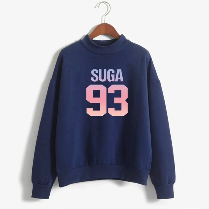 Loveyourself Толстовка в стиле bangtan love yourself rapmonster 94 Женская harajuku kpop Hope World suga 93|Женские