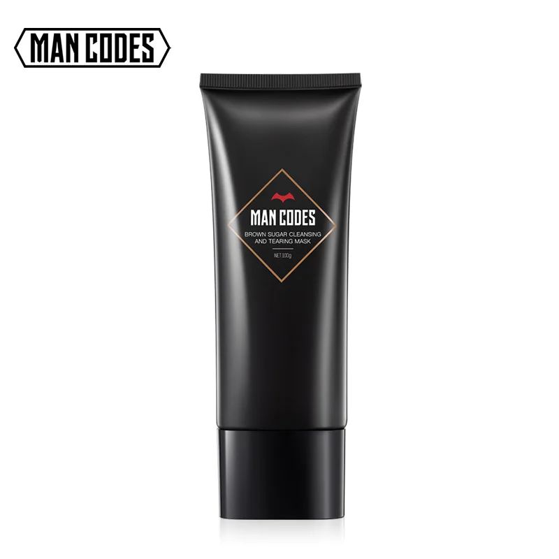 

MANCODES 100g Men Brown Sugar Blackhead Remover Peel Mask Acne Treatment Peel Off Mask Firming Anti Aging Pore Strip Skin Care