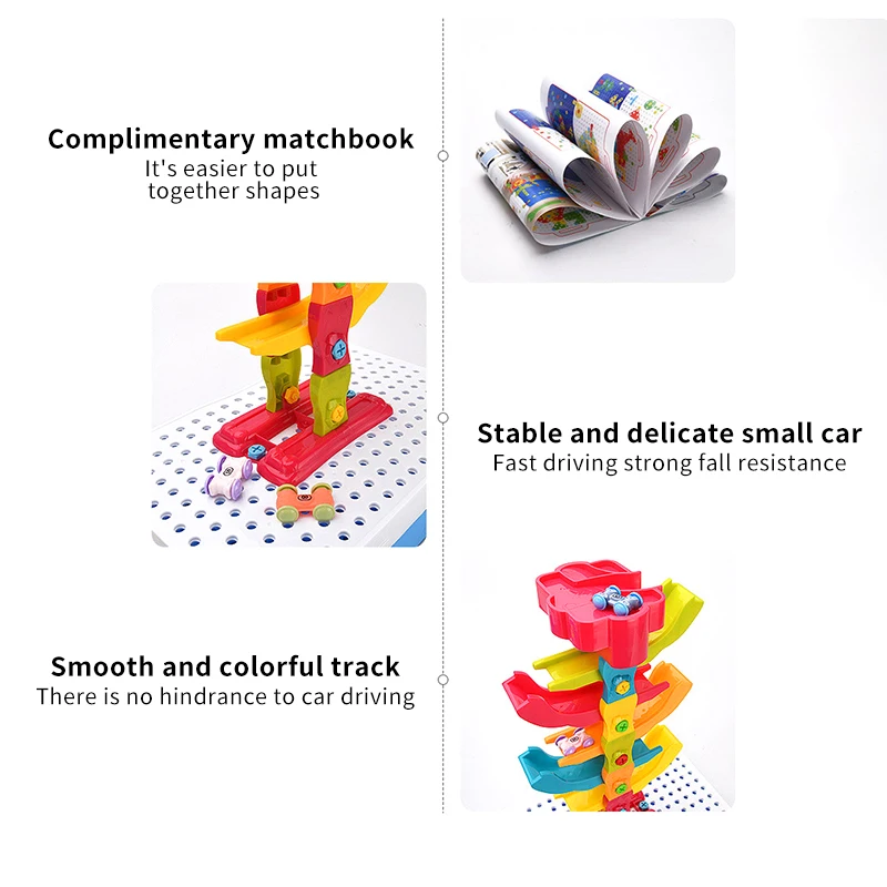 

Magnetic Designer Magnet Puzzling Building Blocks Screwdriver Drill Toys Construction Set Magnetic Bircks DIY Toys For Children