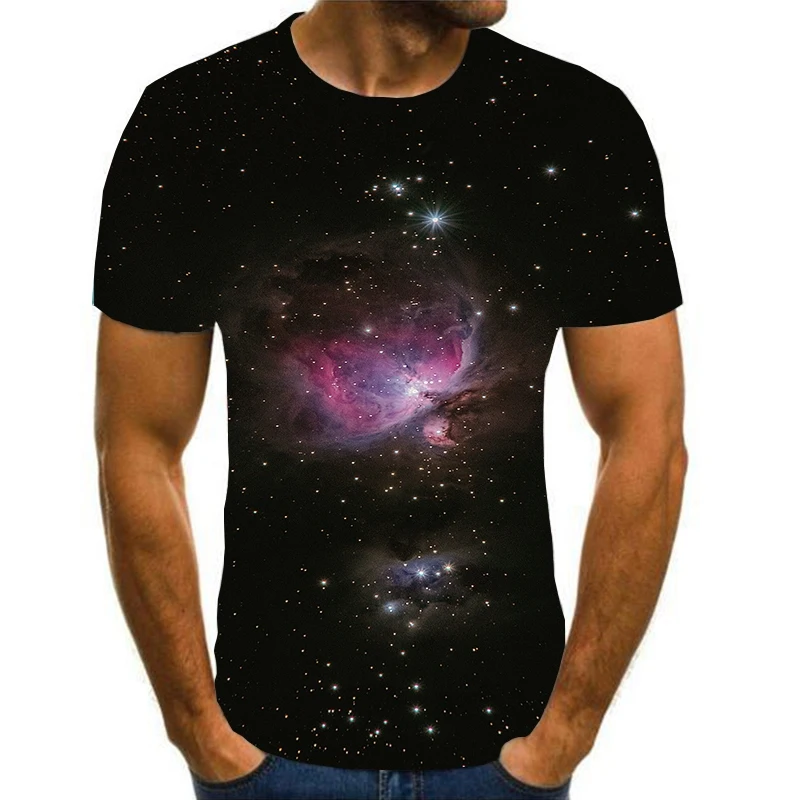 

New Fashion Summer 3d printed T -Shirt Printed Short Sleeved T -Shirt Men Round Neck Plus size Streetwear Men Harajuku tops