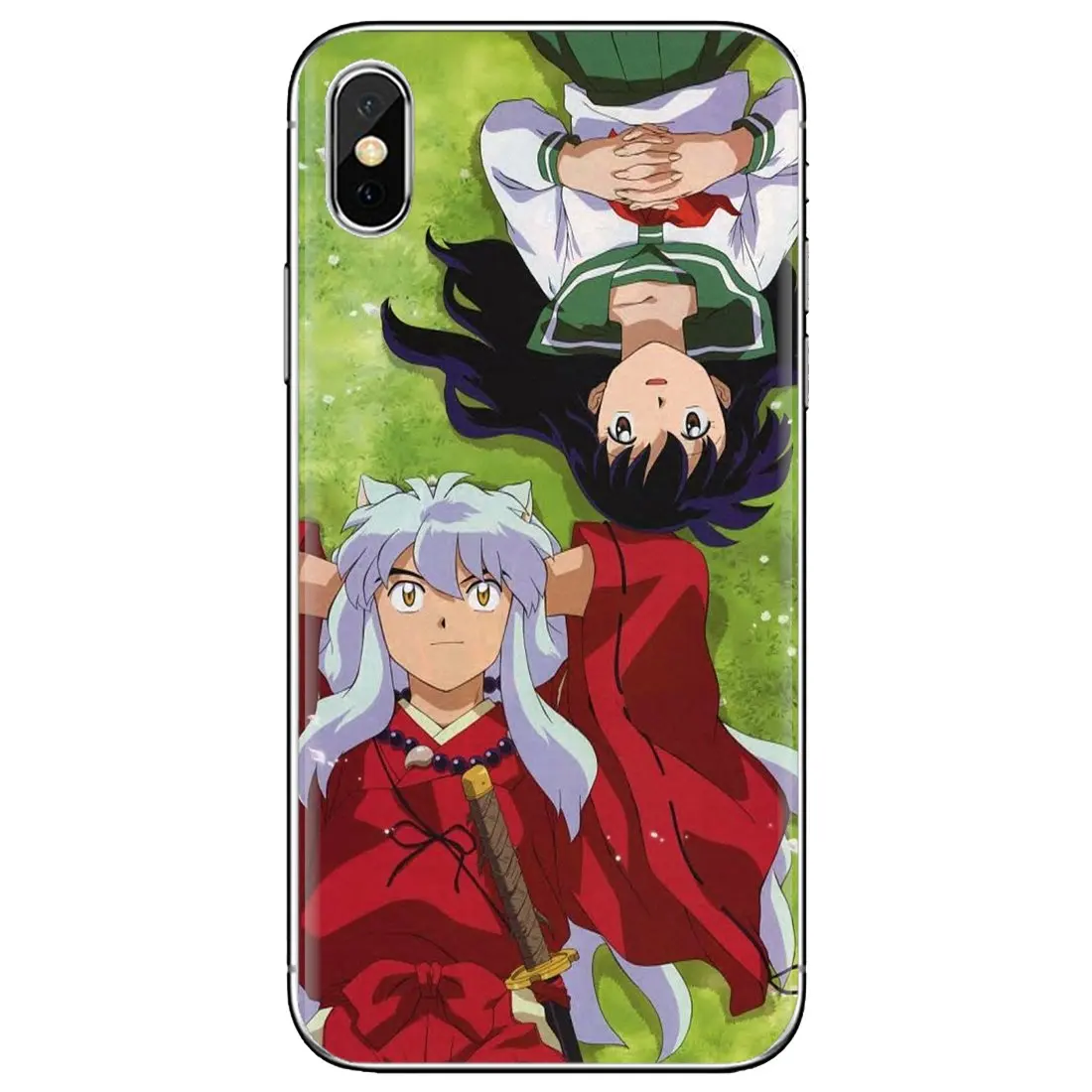 Аниме часы InuYasha онлайн постер силиконовый чехол для телефона Xiaomi Redmi 4A 7A S2 Note 8 3S 4 4X