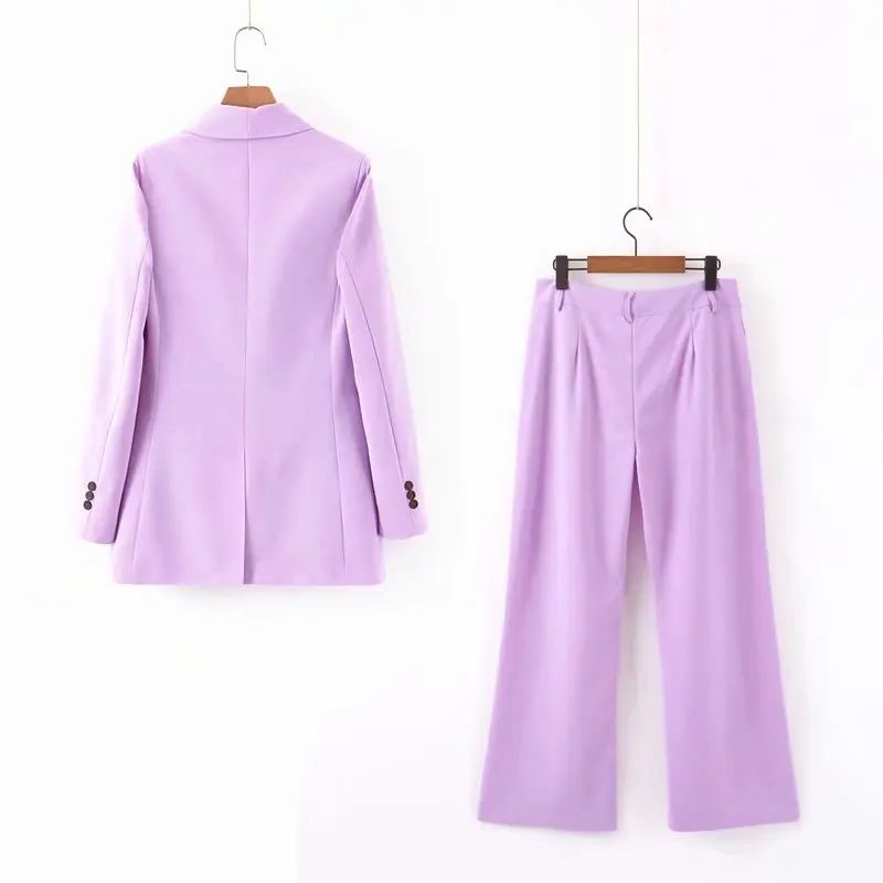 Весенне-осенний сексуальный костюм с v-образным вырезом для женщин офисный