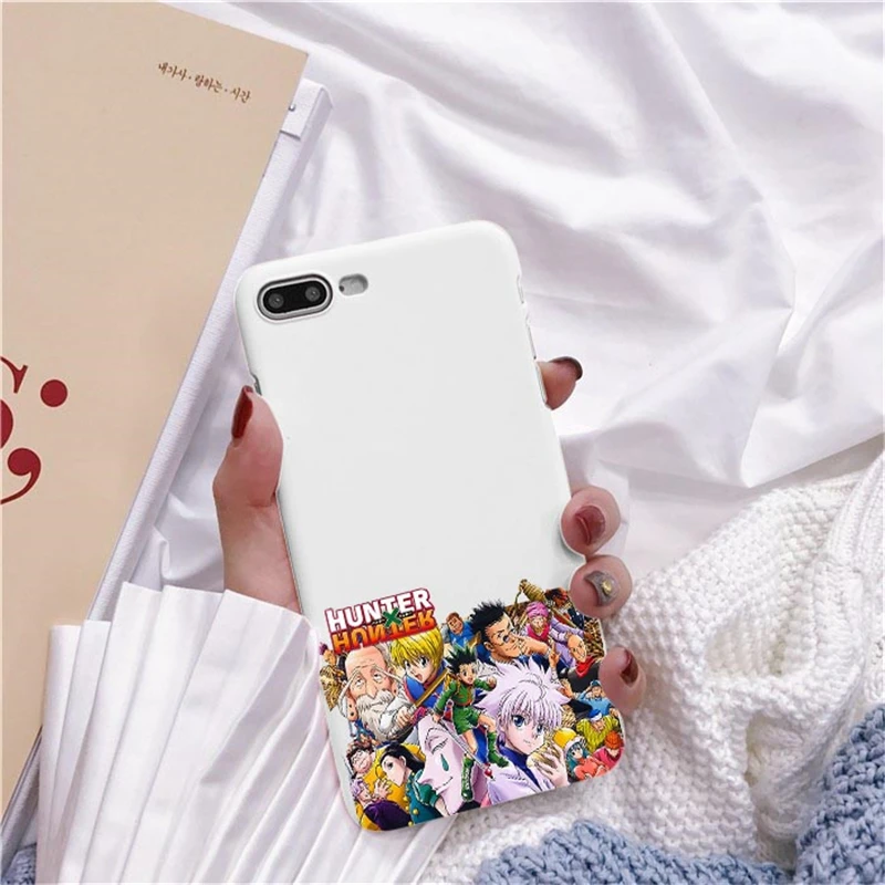 Чехол для телефона Hunter x 3 HXH Anime Gon Kurapika матовый карамельный чехол iPhone 11 Pro 6s 7 8 Plus X XR