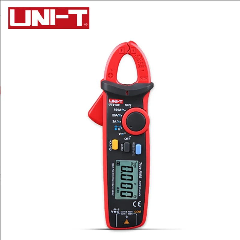 Цифровые токоизмерительные клещи UNI T Mini амперметр постоянного и переменного