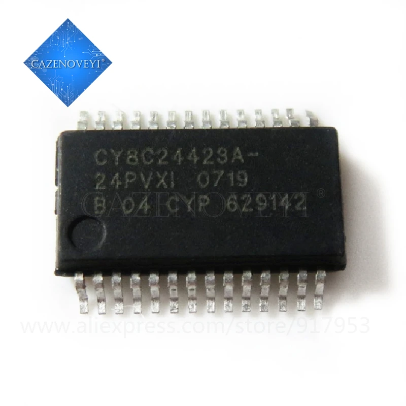 1 шт./лот CY8C24423A 24PVXI SSOP 28|Интегральные схемы| |