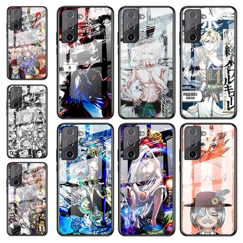 

Tempered Glass Cover Anime Record Ragnarok For Samsung Galaxy S20 FE S10e S10 S9 S8 Ultra Plus Lite Plus 5G Phone Case Capa