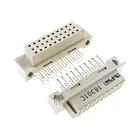 5 шт. разъем DIN 41612, 3 ряда, 30-контактные гнездовые Розетки Din, прямоугольное сквозное отверстие 3x10, 30-контактный шаг 2,54 мм