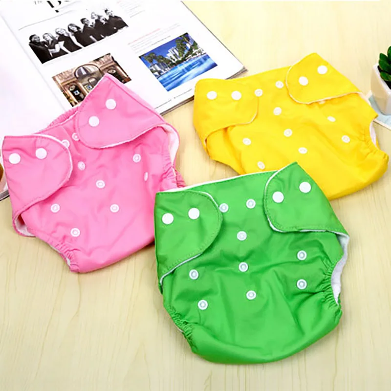 

1Pcs HOT Diaper Pocket Baby Cloth Diaper Leakproof Breathable Adjustable Diaper Pants