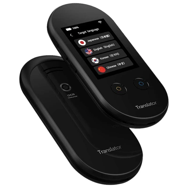 

Language Translator Two Way Instant Voice Translator 108 Languages AI Translator Image Translation with Press Screen