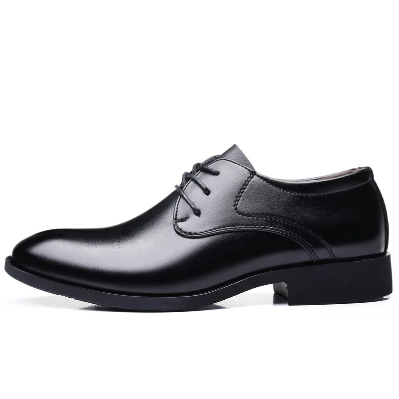 

men wedding shoes microfiber leather formal business pointed toe for man dress shoes men's oxford flats 2020 sd
