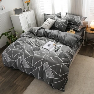 DIMI 3PC Bed Sheet Single Double Queen King Size Qulit Covers For Four Seasons Simple Style Duvet Cover/ Quilt Cover Bedclothes