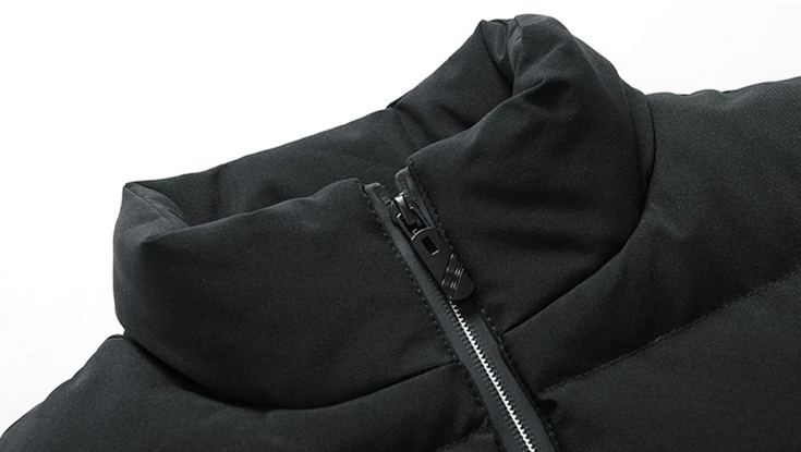 

Men Winter Jackets Down Vests Man Waistcoat Black Warm Jacket Sleeveless Casual Clothing Autumn Male Plus Size Coat 2021