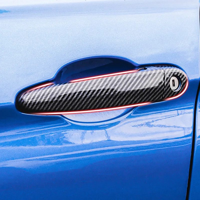 

AP68-ABS Carbon Fiber Auto Outer Door Handle Cover for -BMW 3 Series Dedicated Car Styling